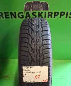 215/65R16 Kumho WinterCraft WS51 102T kitka 8mm / 4V53