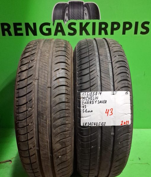 175/65R14 Michelin Energy Saver 82T kesä 5-6mm / 2P23