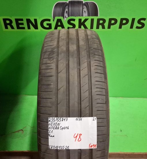 235/55R19 Nexen NFera Sport 105V kesä 4mm / 5P31