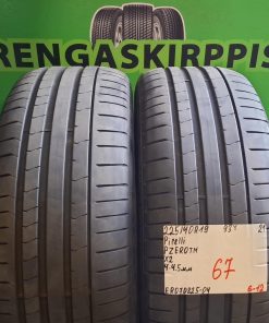 225/40R19 Pirelli PZero TM 93Y kesä 4-4,5mm / 6-12