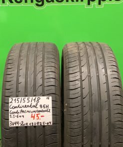 215/55R18 Continental ContiPremiumContact 2 95H kesä 5,5-6mm / 3V14-2