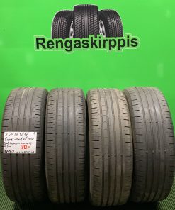 205/60R16 Continental ContiPremiumContact 5 92H kesä 4-5mm / 3V15-2