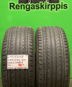 245/50R18 Nankang Noble Sport 104Y kesä 4mm / 3P15-2