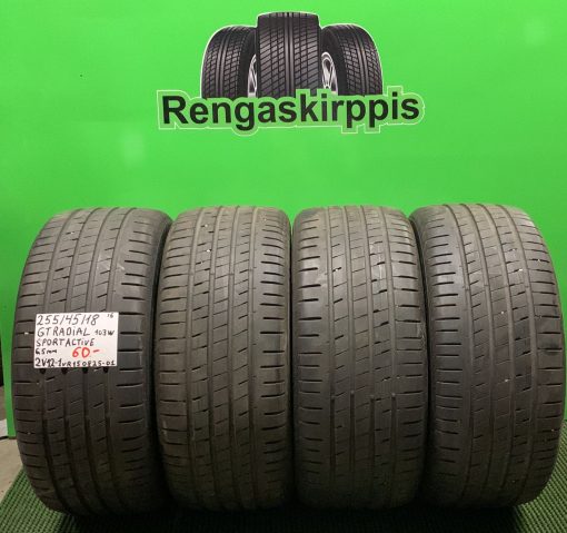255/45R18 GT Radial Sport Active 103W kesä 6,5mm / 2V12-1