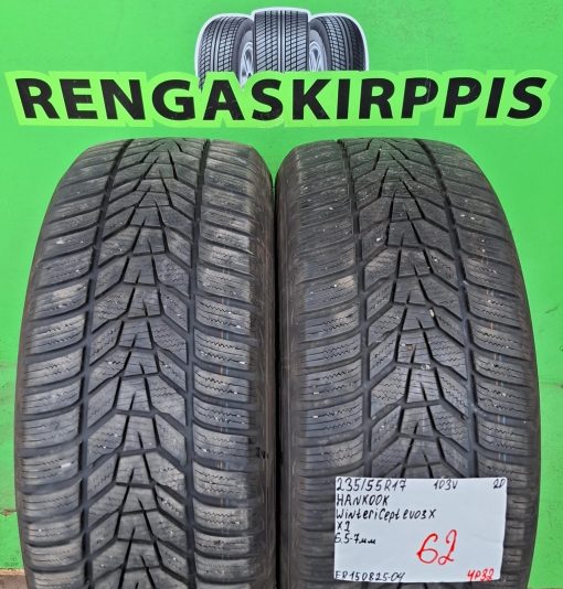 235/55R17 Hankook Winter ICept Evo 3 X 103V kitka 6,5-7mm / 4P32