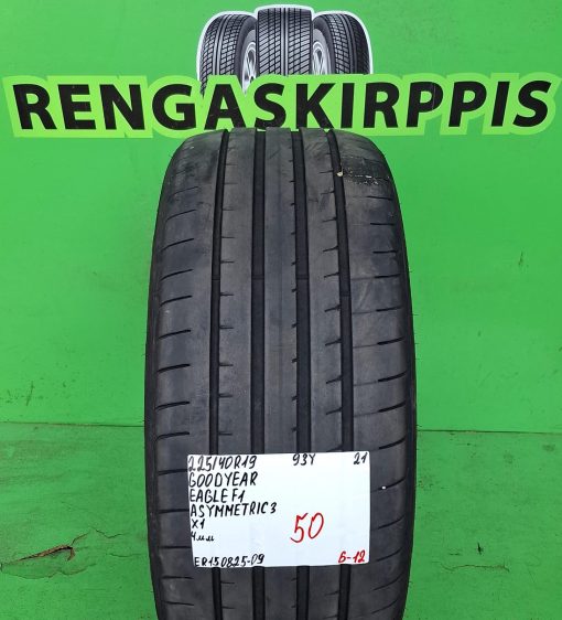 225/40R19 GoodYear Eagle F1 Asymmetric 3 93Y / 6-12