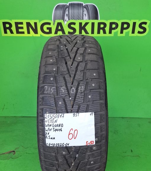 215/50R17 Nexen Winguard Win Sport 95T nasta 8,5mm / 5V52