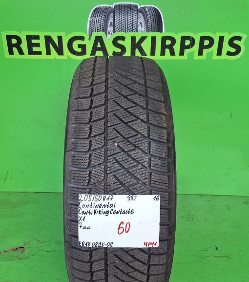 205/50R17 Continental ContiVikingContact 6 93T kitka 7mm / 4P41