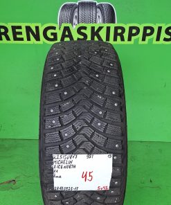 225/50R17 Michelin X-Ice North 98T nasta 8mm / 5V42