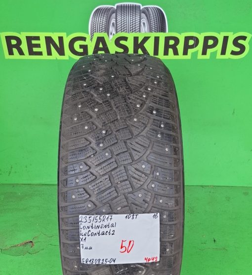 235/55R17 Continental IceContact 2 103T nasta 7mm / 4P42
