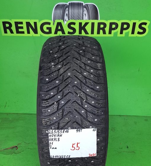 225/55R16 Nokian HKPl 8 99T nasta 7mm / 3P31