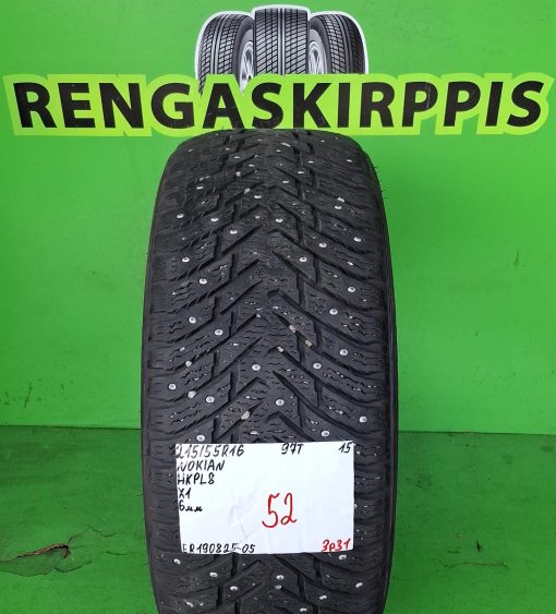 215/55R16 Nokian HKPL 8 97T nasta 6mm / 3P31