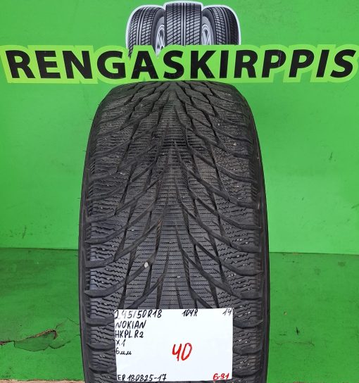 245/50R18 Nokian HKPL R2 104R kitka 6mm / 6-31