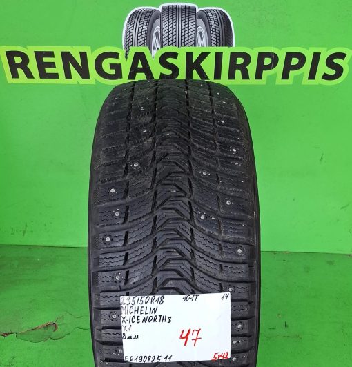 235/50R18 Michelin X-Ice North 3 101T nasta 8mm / 5P42