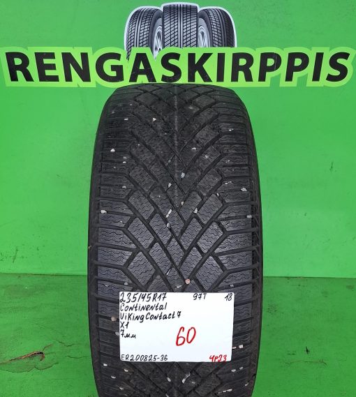 235/45R17 Continental VikingContact 7 97T kitka 7mm / 4P23