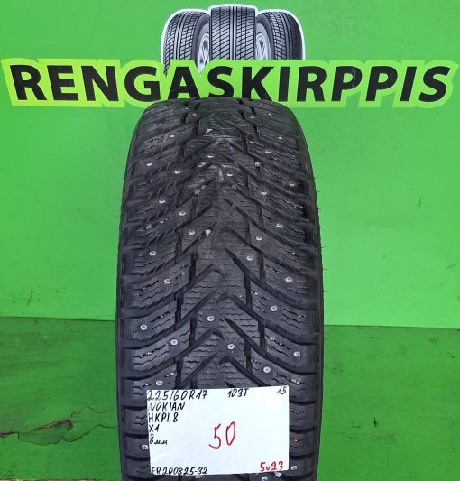 225/60R17 Nokian HKPL 8 103T nasta 8mm / 5V23