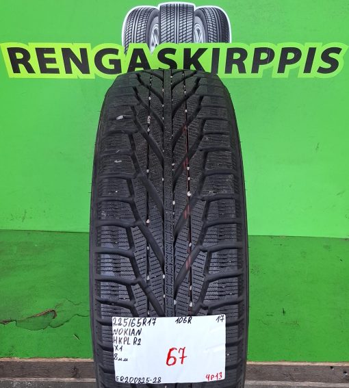 225/65R17 Nokian HKPL R2 106R kitka 8mm / 4P13