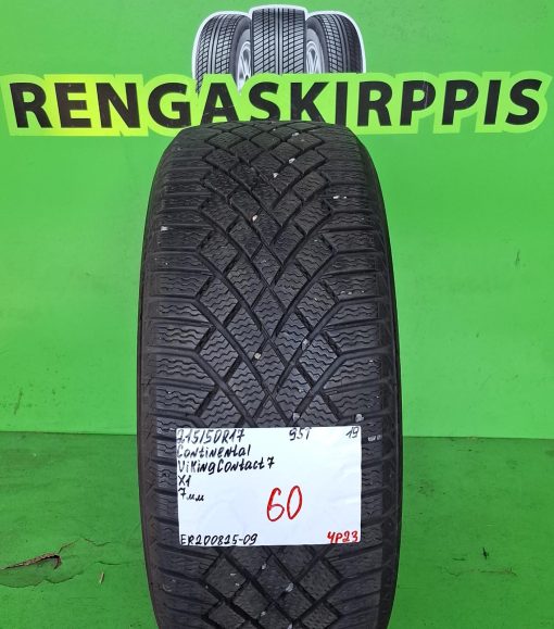 215/50R17 Continental VikingContact 7 95T kitka 7mm / 4P23
