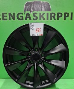 18" 5x114,3 ET40 K64,1 18"x8,5 Black Half Matt (BLHM) / 7-21
