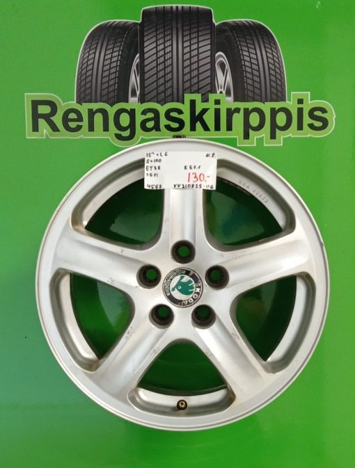 15" 5x100 ET38 K57,1 15"x6 Oem / H567
