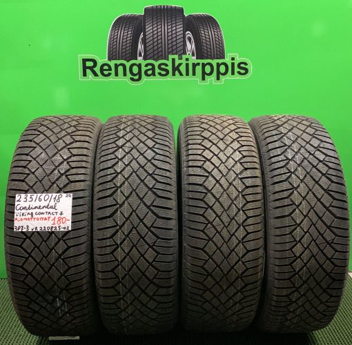 235/60R18 Continental VikingContact 7 kitka ajamattomat / 3P7-3