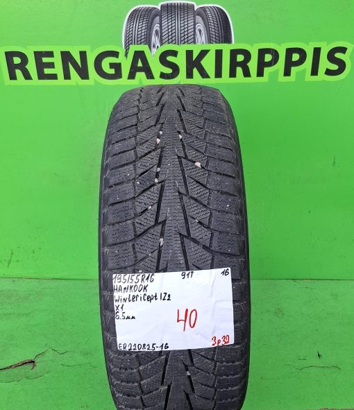 195/55R16 Hankook Winter ICept IZ2 91T kitka 6,5mm / 3P32