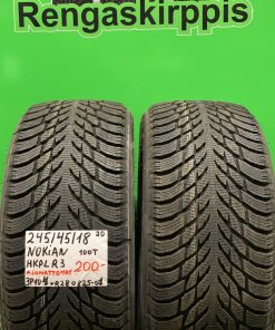 245/45R18 Nokian HKPL R3 100T kitka ajamattomat / 3P10-4