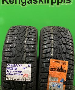 215/55R17 Mazzini Ice Leopard 98T nasta ajamattomat / 3V9-4