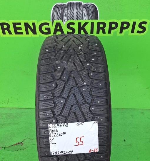 235/50R18 Pirelli Ice Zero TM 101T nasta 7mm / 6-55