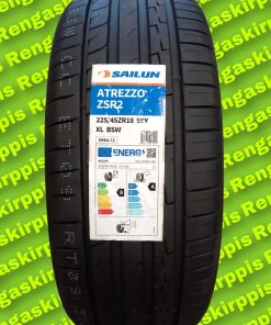 225/45R18 Sailun Atrezzo ZSR 2 95Y XL B,A 69dB/kesä