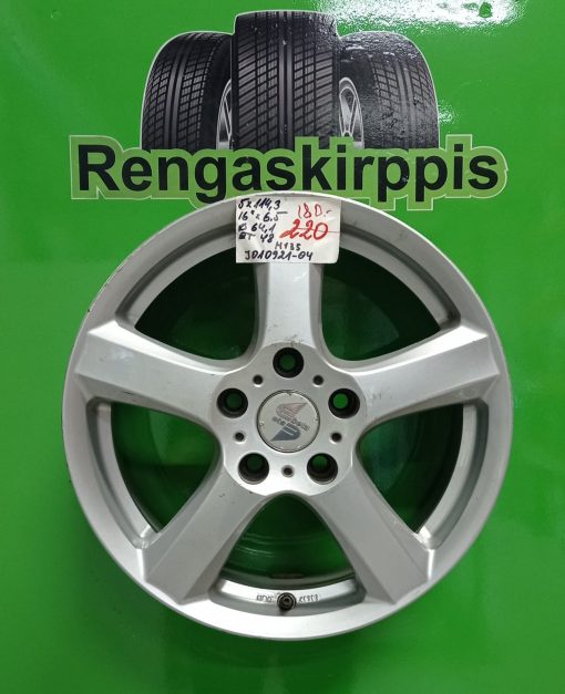 16" 5x114,3 ET48 K64,1 16"x6,5 / H135