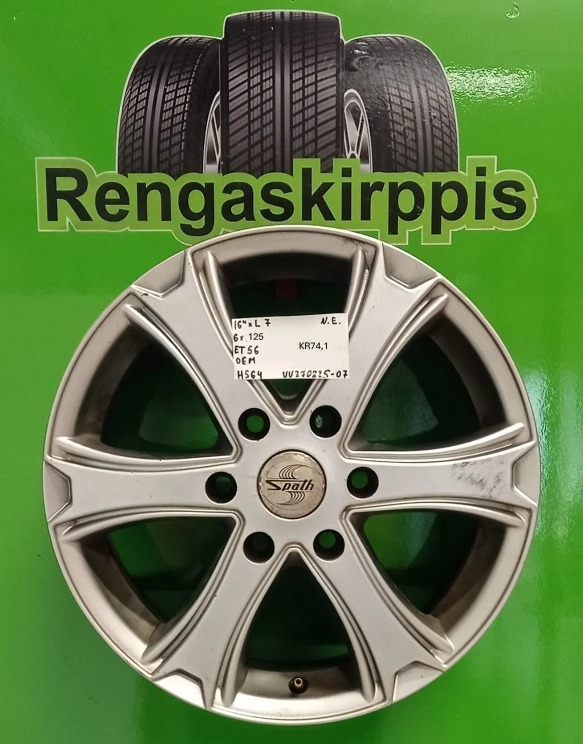 16" 6x125 ET56 KR74,1 L7" Oem / H564