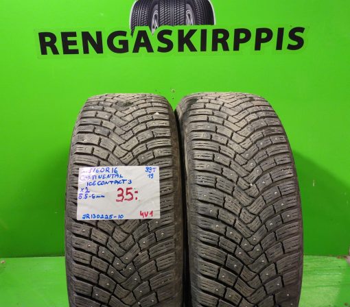 215/60R16 Continental IceContact 3 99T nasta 5,5-6mm / 5P6-3
