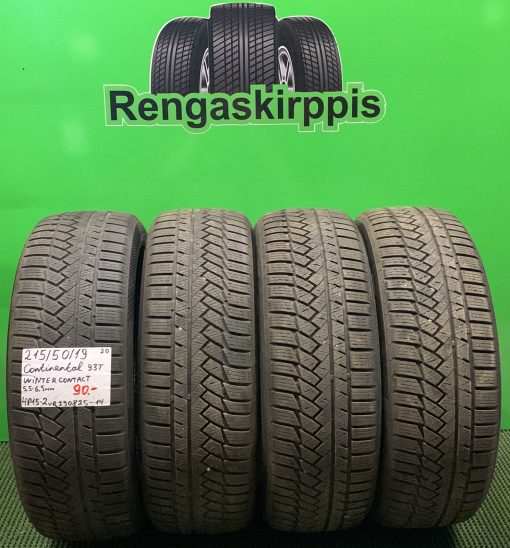 215/50R19 Continental WinterContact 93T kitka 5,5-6,5mm / 4P15-2