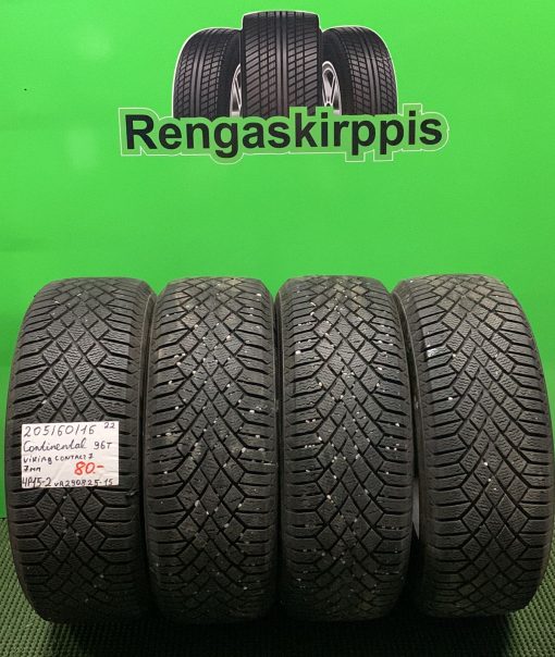 205/60R16 Continental VikingContact 7 96T kitka 7mm / 4P15-2