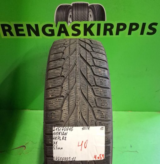 215/70R16 Nokian HKPL R2 100R kitka 5,5mm / 4V54