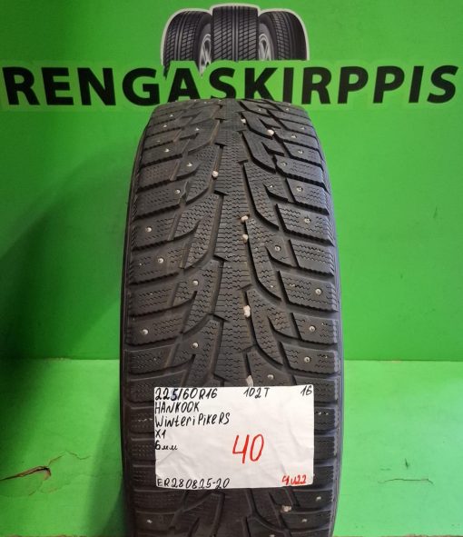 225/60R16 Hankook Winter IPike RS 102T nasta 6mm / 4V22
