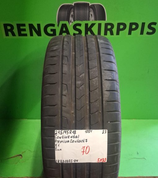 245/45R18 Continental PremiumContact 7100Y kesä 6mm / 5P32
