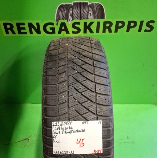 225/60R18 Continental ContiVikingContact 6 104T kitka 6mm / 6-54