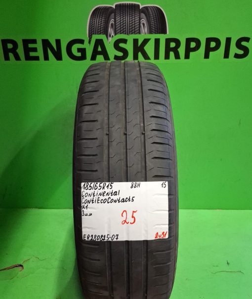 185/65R15 Continental ContiEcoContact 5 88H kesä 3mm / 2V31