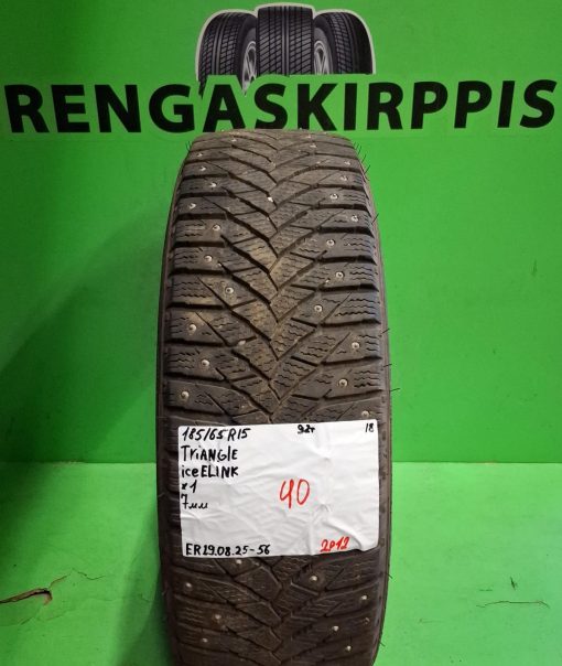 185/65R15 Triangle IceLink 92T nasta 7mm / 2P12