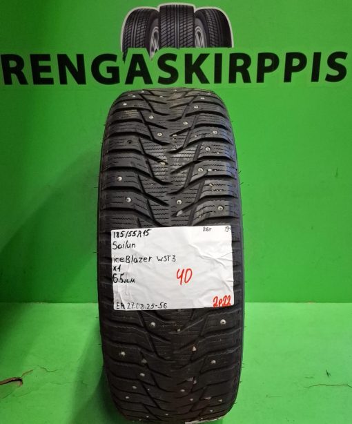185/55R15 Sailun IceBlazer WST3 86T nasta 6,5mm / 2P22