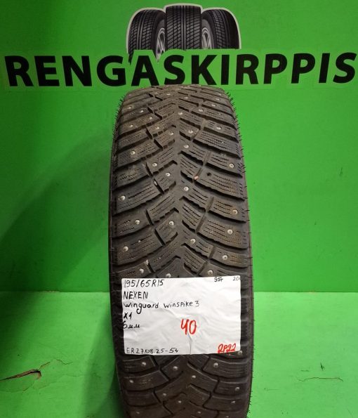 195/65R15 Nexen Winguard Winspike 3 95T nasta 6mm / 2P22