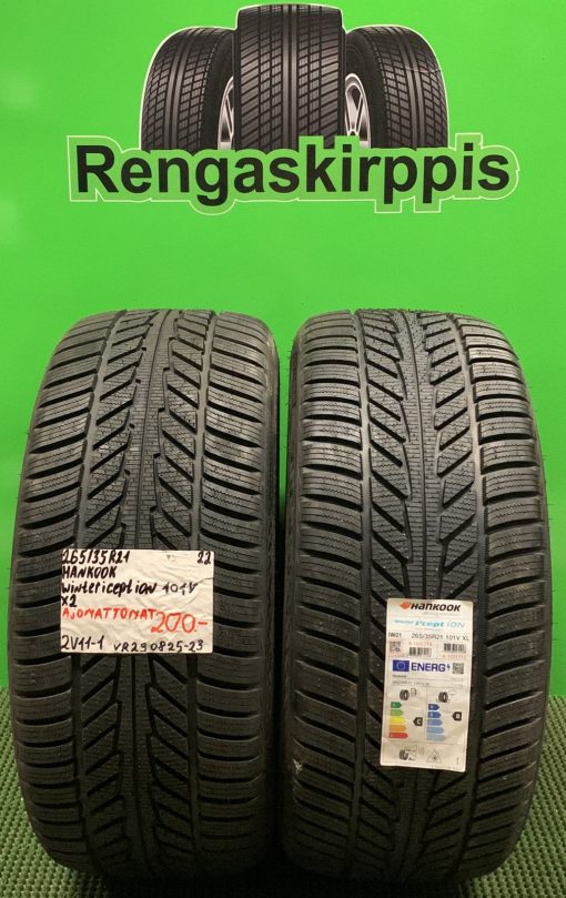 265/35R21 Hankook Winter ICept iON 101V kitka ajamattomat / 2V11-1