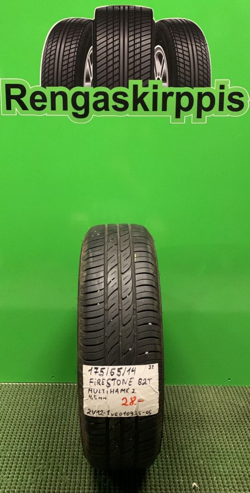 175/65R14 Firestone Multihawk 2 82T kesä 4,5mm / 2V12-1