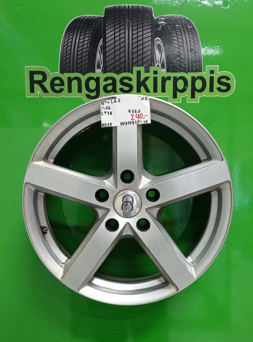 16" 5x112 ET38 K66,6 16"x6,5 / H215