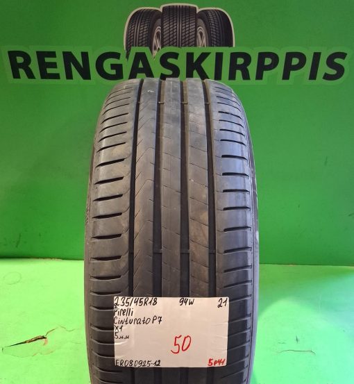 235/45R18 Pirelli Cinturato P7 94W kesä 5mm / 5P41