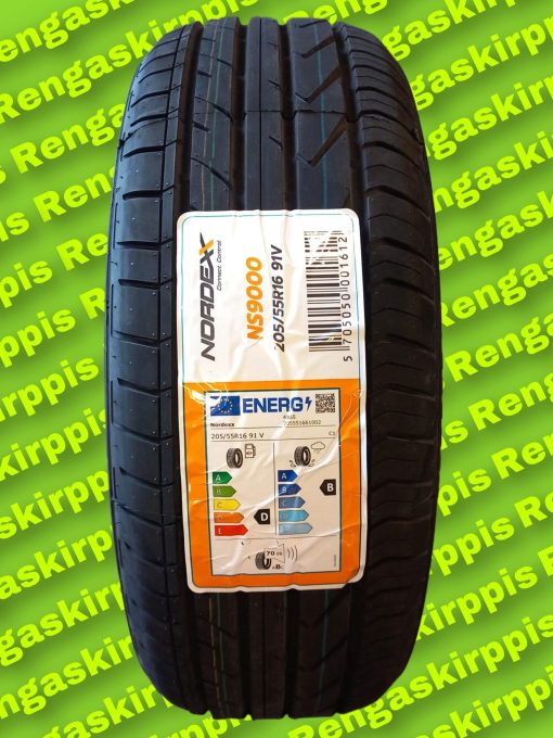 205/55R16 Nordexx NS9000 91V D,B 70dB/kesä