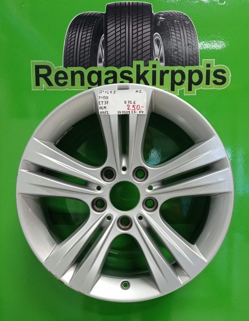 17" 5x120 ET37 K72,6 17"x7,5 Oem / H412