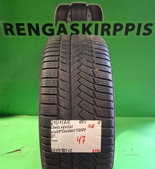 245/45R18 Continental WinterContact TS850P SSR 100V kitka 5mm / 5P42